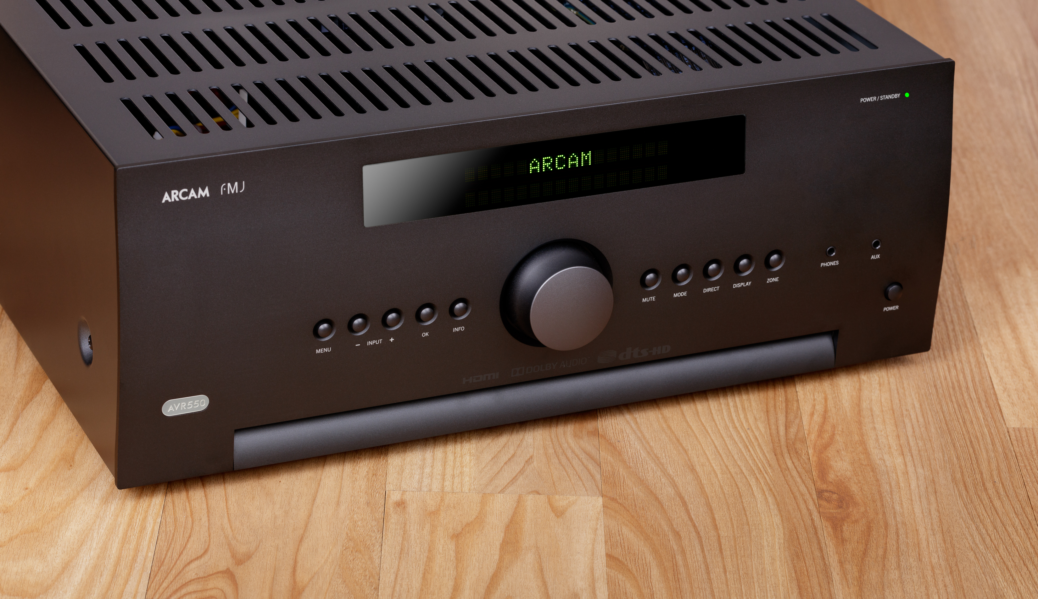 Arcam of Cambridge: PREVIEW: AVR550 Dolby Atmos 7.1 Channel Receiver. Word-class 4K AV performance and the unprecedented ability in this field to play music properly.