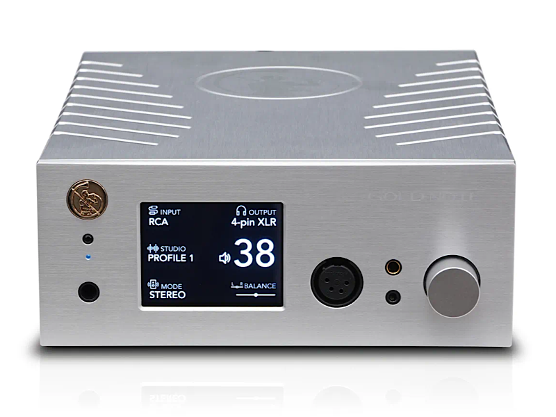 便捷操作與純凈音質兼得 Gold Note HP-10耳機放大器