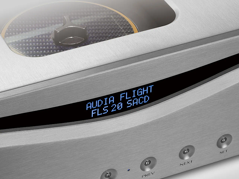 拈花一笑，純凈傳真，Audia Flight FLS 20 SACD/CD播放器