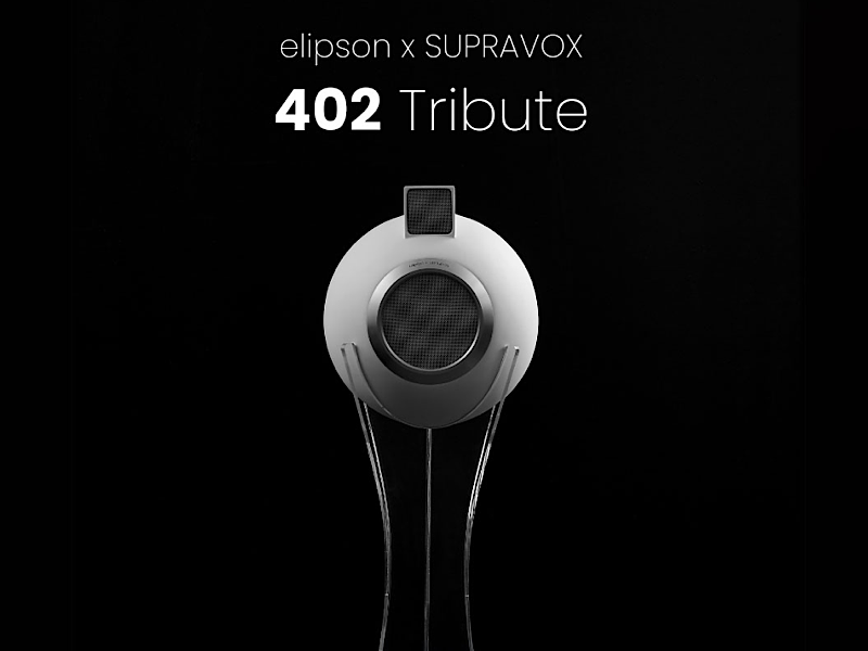 致敬生活、藝術和音樂，Elipson × SUPRAVOX Tribute 402球形音箱